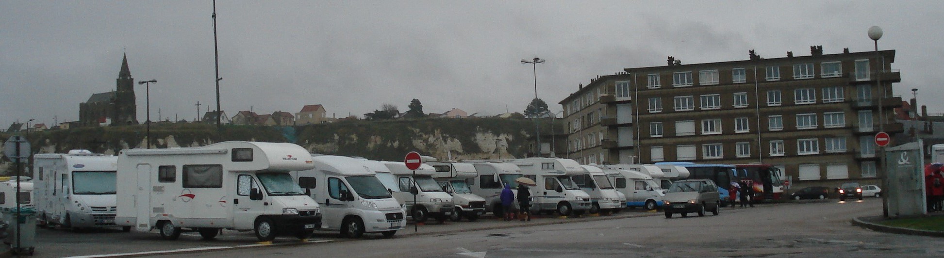 Parkering i Dieppe