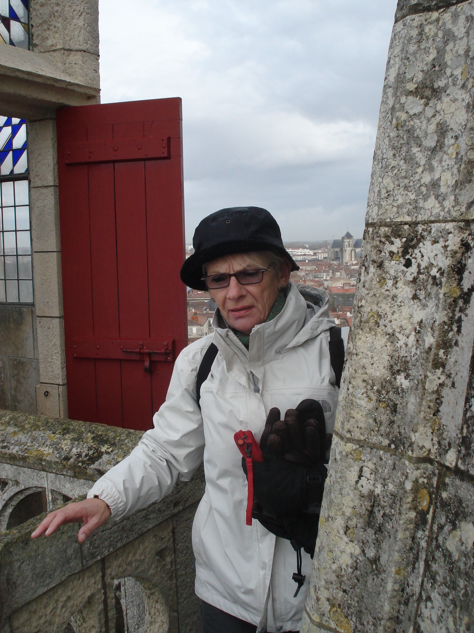 Skräckslagen Mandy i tornet i La Rochelle