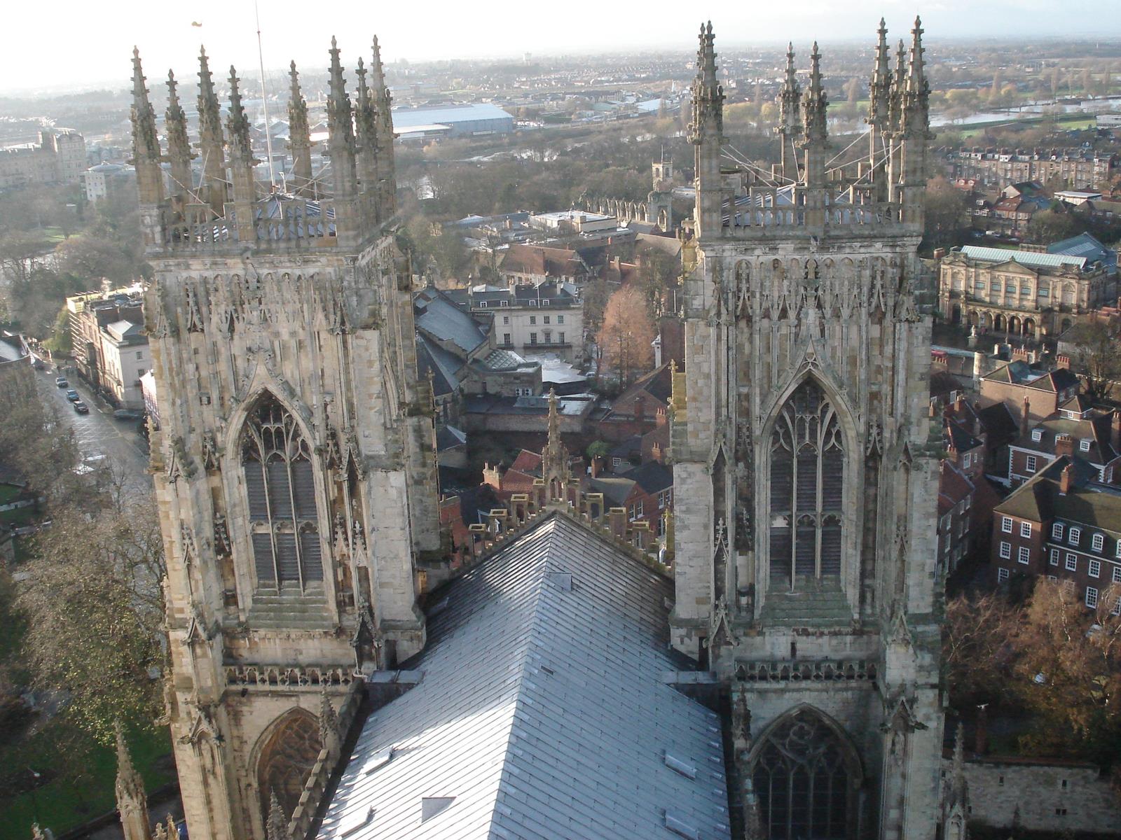 Utsikt från York katedral